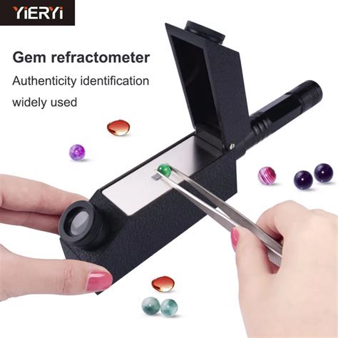 refractometer for gem testing|refractometer for gemstones.